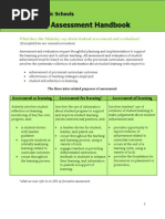 Saskatoon Public Schools Secondary Assessment Handbook