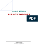Neruda, Pablo - Plenos Poderes