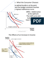 Optimization: What The Consumer Chooses