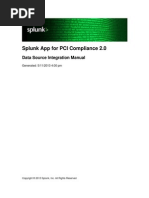 Splunk PCI 2.0 DataSource