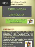 7º ASSUNTO EMBALAGEM METÁLICA