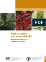 Herbs Spices and Essential Oils