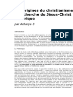 Acharya S Les Origines Du Christianisme