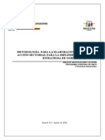 Metodolog A para Elaboraci N de Planes de Acci N Sectorial v1.0 2 PDF