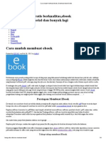 Download Cara Mudah Membuat eBook _ Download eBook Gratis by KhairuddinRambe SN173189222 doc pdf