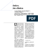 Dolor Crónico. Evaluación Clínica PDF