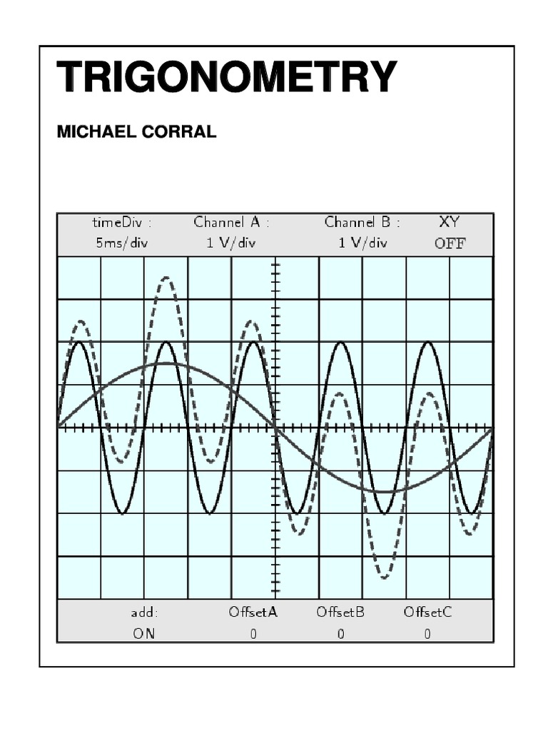 Trig Book PDF Trigonometric Functions Sine