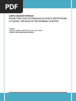 Download Sample Research Proposal by Ishmael Ofori Amponsah SN17320747 doc pdf
