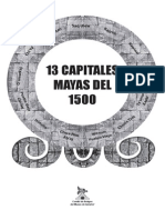 13 Capitales Mayas Del 1500 Ochoa Garca