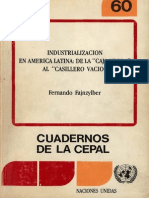 Fanjzylber, F. - Industrialización en América Latina. De la caja negra al casillero vací