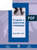 Studija o Zivotnom Standardu Srbije 2002 - 2007