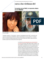 FARC Timochenko Responde A María Jimena Duzán, Nación - Semana