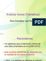 Analizar textos Dramáticos_Las Arañas