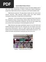 Download Laporan Majlis Khatam Al-Quran by Zul Fazli SN173237098 doc pdf