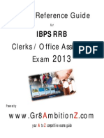 Quick Reference Guide for IBPS RRB Clerks - Gr8AmbitionZ