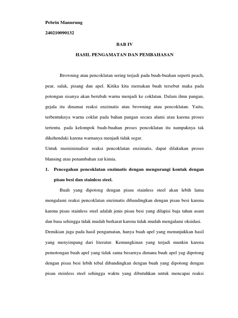 Contoh Teks Laporan Hasil Observasi Buah Apel Dapatkan