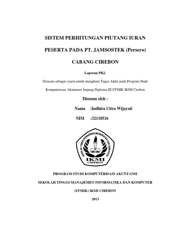 Laporan Pkl