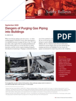 Safety Bulletin CSB Dangers Purging Gas Piping Buildings