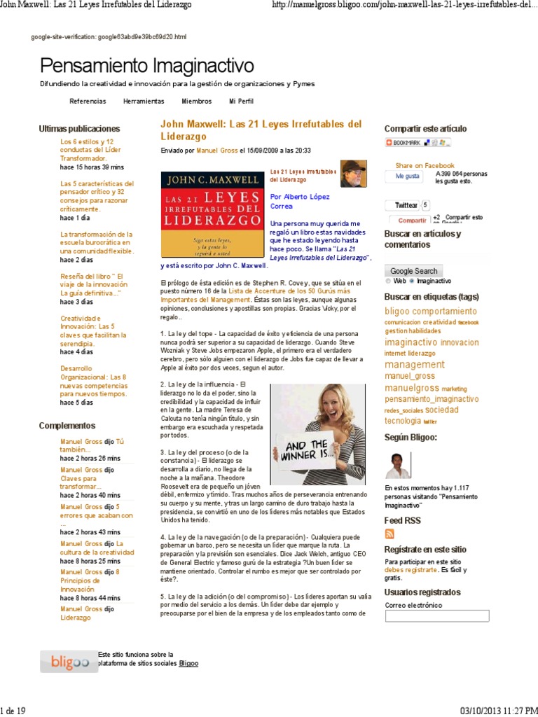 John Maxwell Las 21 Leyes Irrefutables del Liderazgo.pdf