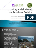 001 - Marco Legal Del Manejo de Residuos Sólidos