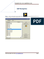 Sap Step by Step Navigation Guide for Beginners Copy