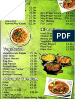 The Nawab Restaurant  Menu3