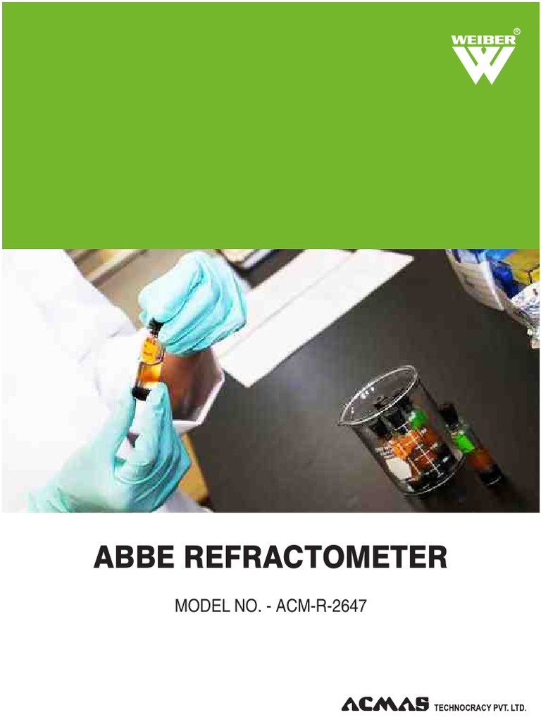 ABBE Refractometer Refractive Index Prism
