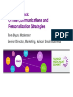 1 Online Comms & Personalization