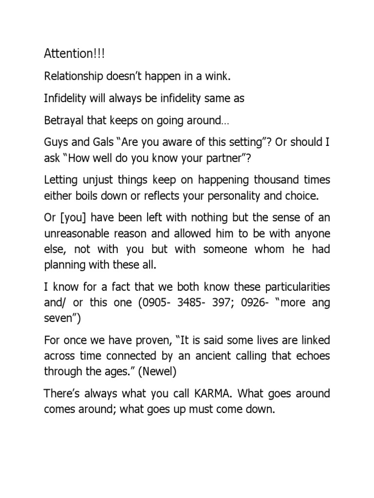 Navigating Infidelity and Betrayal | PDF