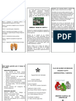 Plegable Clasificacion de Los R.S.