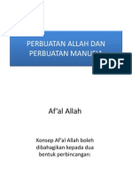 Perbuatan Allah Dan Perbuatan Manusia