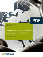 La France Dans La Mondialisation: Se Protéger Ou Se Projeter ?