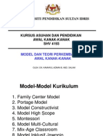 Model Dan Teori Perkembangan kanak-kanak