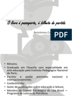 O Livro É Passaporte, É Bilhete de