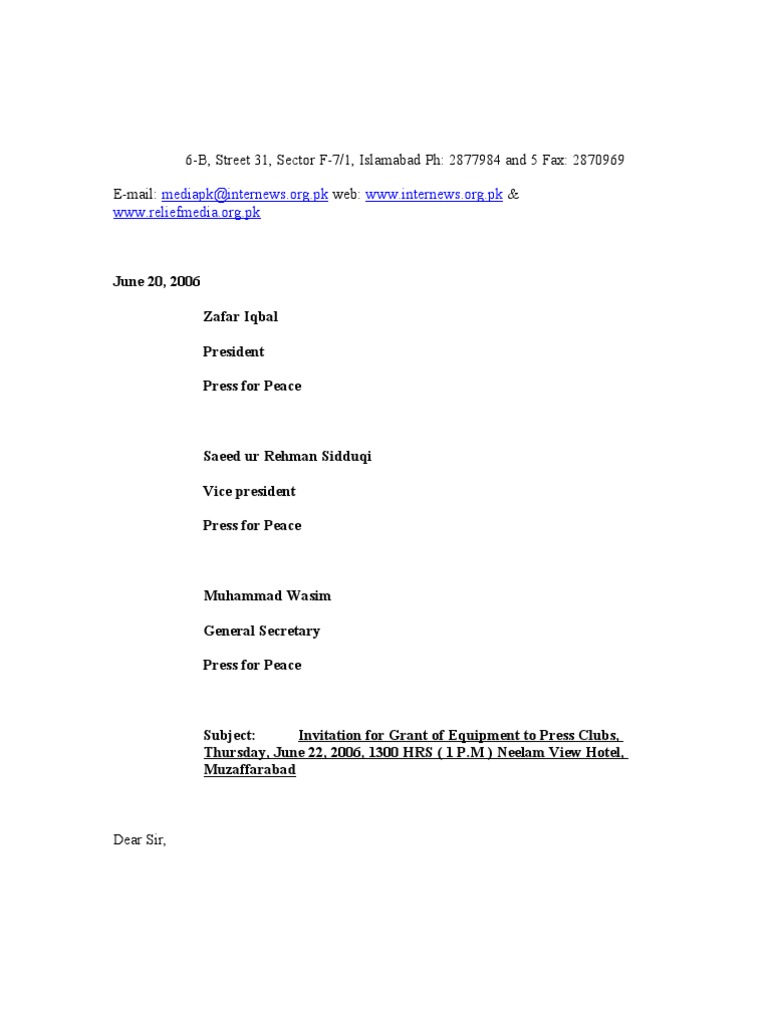 Internews Letter | PDF