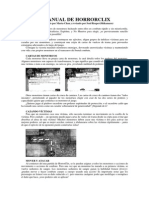 Manual Horror Cli X