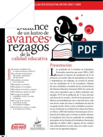 INEE-FEP_Balance de Avances y Rezagos en Calidad Educativa