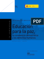 911-911-Educacion Para La Paz-IV Jornadas