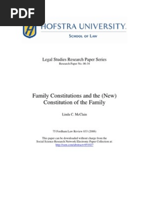 Family Constitution SSRN-Id951027