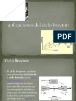 Aplicaciones Del Ciclo Joule Brayton