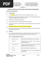 Section-4. Technical Specification For 220kv Switchyard