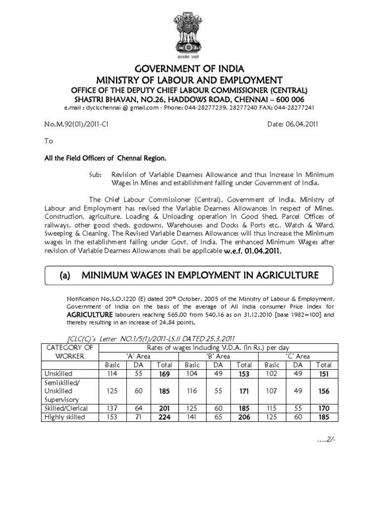 Central Minimum Wages PDF Minimum Wage Warehouse