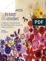 [HandMade]:100 Flowers to Knit & Crochet by Lesley Stanfield (2009)