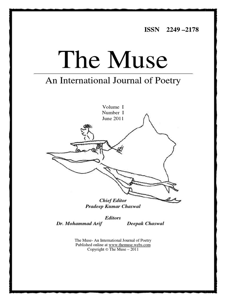 The Muse - An International Journal of Poetry 1.1 (June 2011) | PDF ...