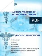 General Principles of Antimicrobial Therapy Lecture