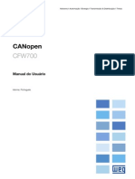 Manual CFW 700 Canopen PDF