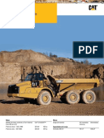 Catalogo Dumper Articulado 735b Caterpillar