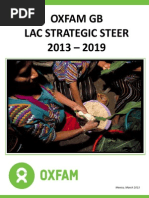 Oxfam - Lac Strategic 2013-2019