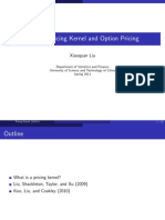 The Pricing Kernel and Option Pricing