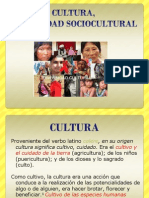 3.2 Cultura, Diversidad Socio-Cultural